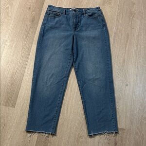 Social Standard by Sanctuary Cropped Wide Leg Jeans